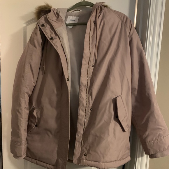 Old Navy light pink winter coat - Picture 1 of 6